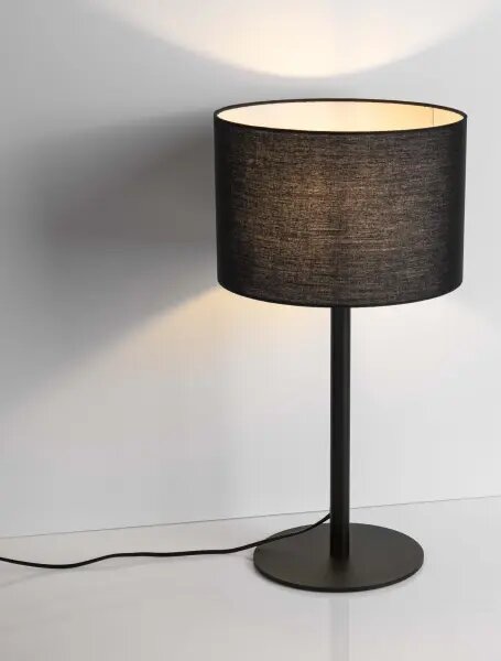 LED černá stolní lampa Sibnia