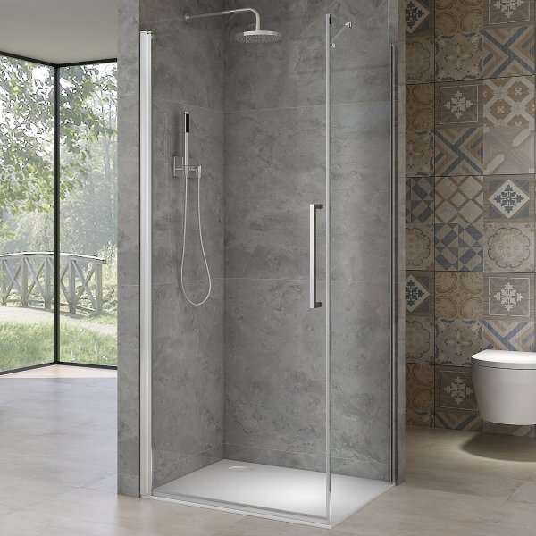 AVER COMBI 70x140 Čiré Sprchový kout obdélníkový