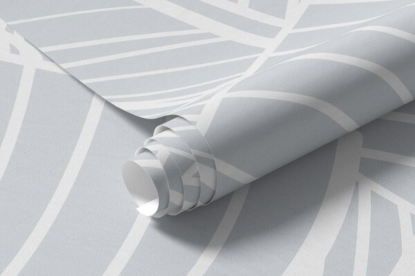 Fototapety Tropické banánové listy modrá barva minimalismus nový trend, Fototapety příroda, Fototapety palmové listy, w08210v2 : uwalls.cz
