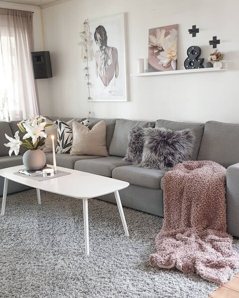 Skinnwille Home Collection Pléd Ulli Pink, umělá kožešina, 120x180 cm
