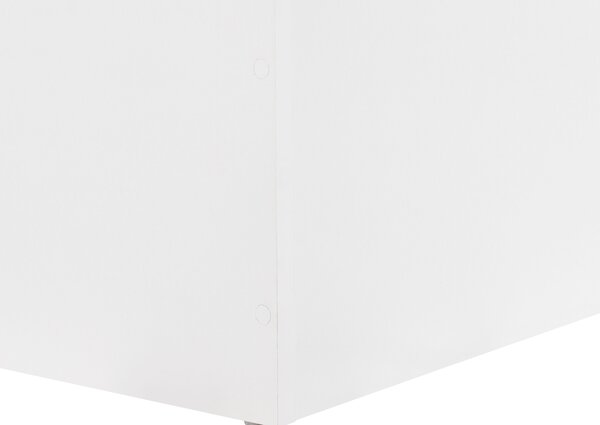 Postel s úložným prostorem ROUVILLERS Bílá 90 x 200 cm