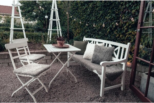 Skinnwille Home Collection Kudrnatá australská kožešina Curly Natural Grey, přírodní šedá, 180x60 cm