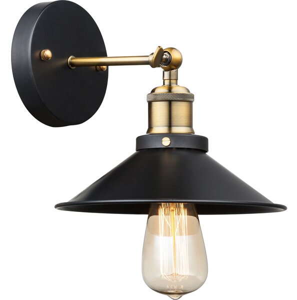 Globo 15053W LENUS - Retro nástěnná lampa naklápěcí (Naklápěcí nástěnné svítidlo v retro stylu)