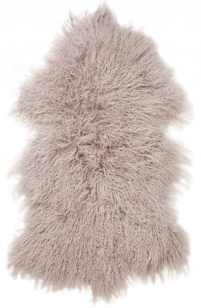 Skinnwille Home Collection Tibetská kožešina Pale Pink, 95x55 cm