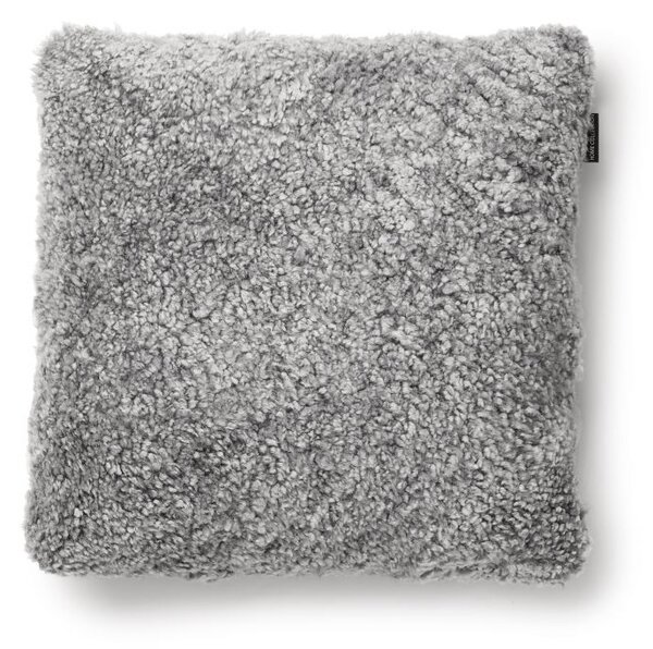 Skinnwille Home Collection Polštář australská kožešina Curly, charcoal, 45x45 cm