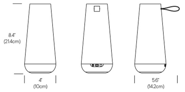 Pablo designové stolní lampy UMA mini