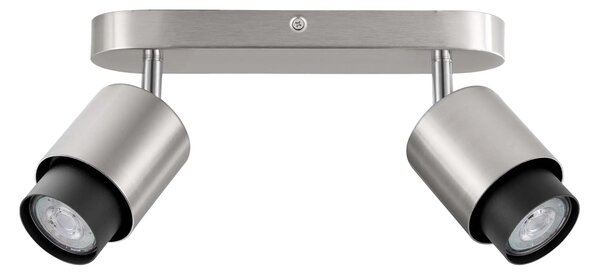 LED nikl designové stropní svítidlo Ison 2