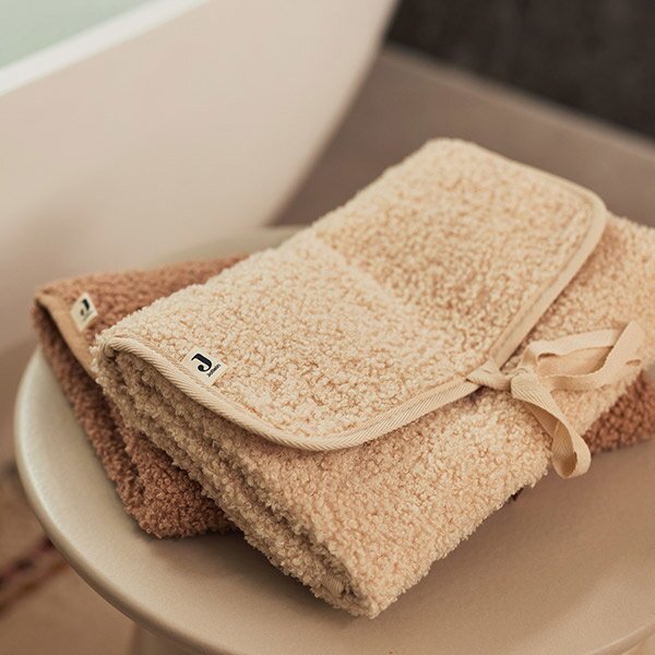 Cestovní přebalovací podložka Jollein Boucle Naturel