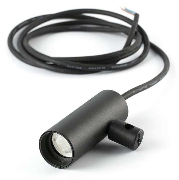 CLAP bodové svítidlo, černá 6W 2700K 15° - FARO