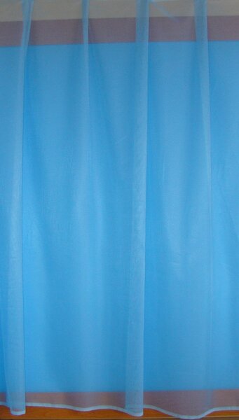 Síťovaná záclona 150cm Markuzet modrá Ervi metráž