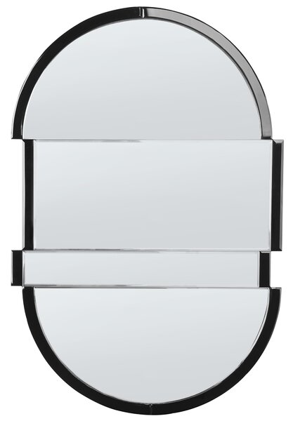Zrcadlo MICHERY 60 cm 90 cm Černá