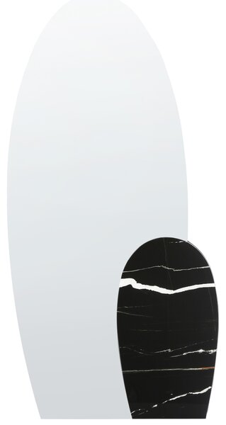 Zrcadlo VIERZON 58 cm 120 cm Černá
