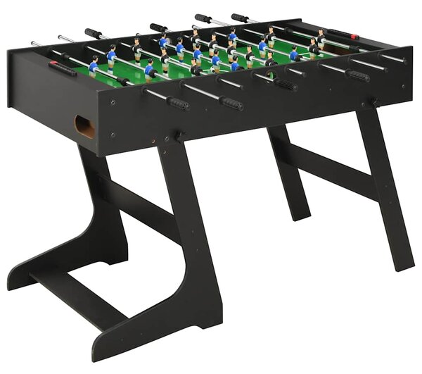 Skládací Stolní Fotbal 121 X 61 X 80 Cm Černý