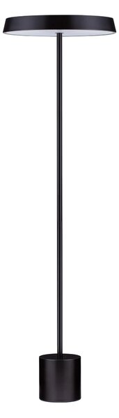 LED černá stojací lampa Vetro