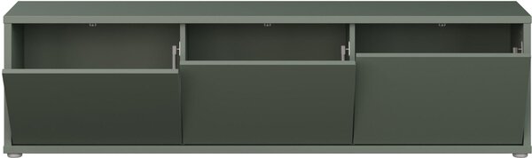 NÍZKÁ KOMODA, šalvějově zelená, 154,2/42,5/34,9 cm Carryhome - TV stolky & komody pod TV, Online Only