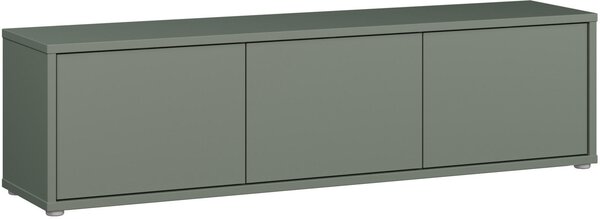 NÍZKÁ KOMODA, šalvějově zelená, 154,2/42,5/34,9 cm Carryhome - TV stolky & komody pod TV, Online Only