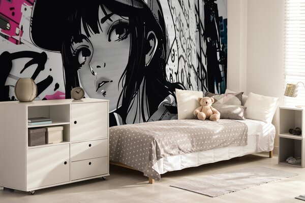 Fototapety Anime dívka, Fototapety teen room, w00973 : uwalls.cz