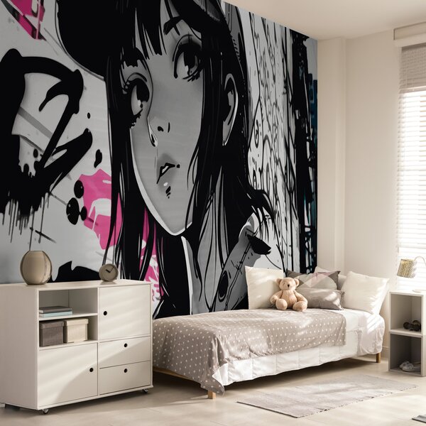 Fototapety Anime dívka, Fototapety teen room, w00973 : uwalls.cz