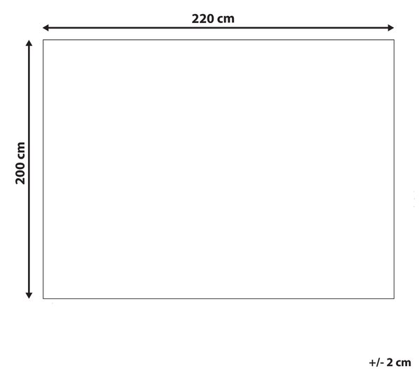 Deka SALKA Umělá kožešina 200 x 220 cm Pastelově růžová