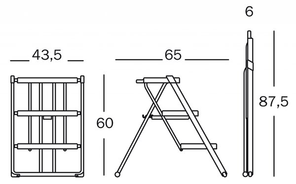 Magis designové schůdky Nuova Step