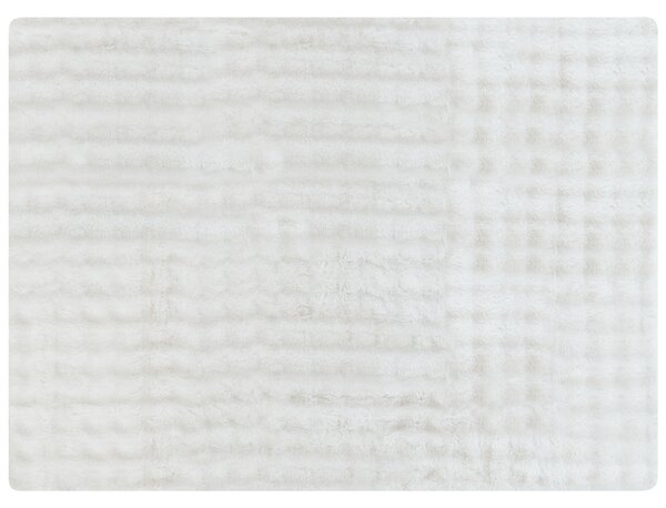 Deka SALKA Umělá kožešina 150 x 200 cm Bílá