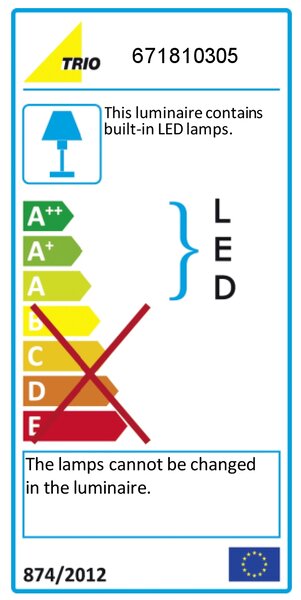 Trio Leuchten 671810305 HIGHWAY - Stropní LED svítidlo s nastavitelnými rameny (Stropní přisazený LED lustr v leštěném hiníku 1920lm)