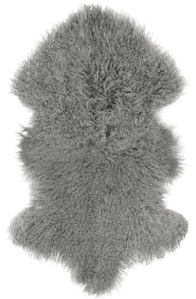 Skinnwille Home Collection Tibetská kožešina Steel, šedá, 95x55 cm