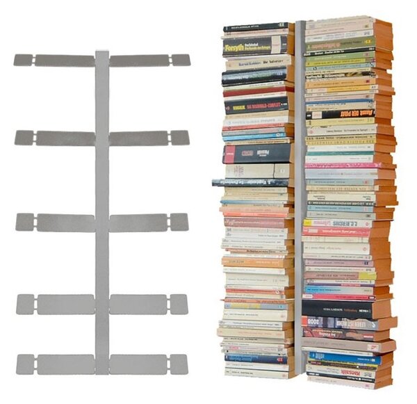 Radius designové knihovny na zeď Booksbaum 1 Wall Small