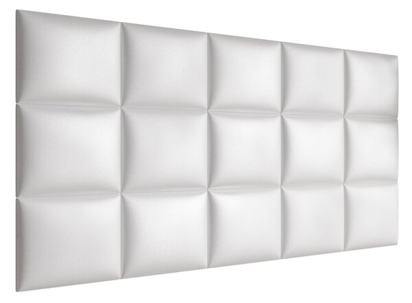 Čalouněný nástěnný panel Pazara 40x30 cm (ekokůže soft 017 (bílá)