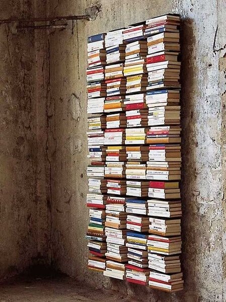 Radius designové knihovny na zeď Booksbaum Magazine Wall Small