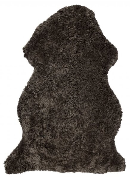 Skinnwille Home Collection Kudrnatá australská kožešina Curly, hnědá, 95x60 cm