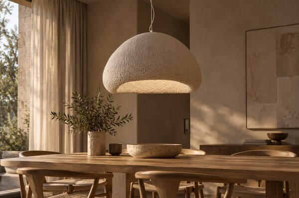 Designové závěsné svítidlo STONEX ⌀60cm