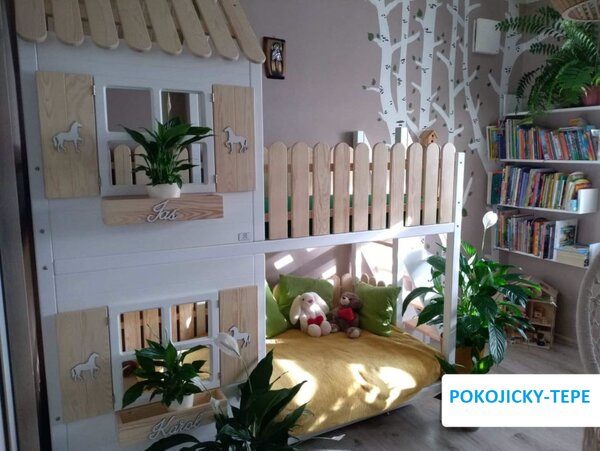 TEPE Domečková postel Lilly