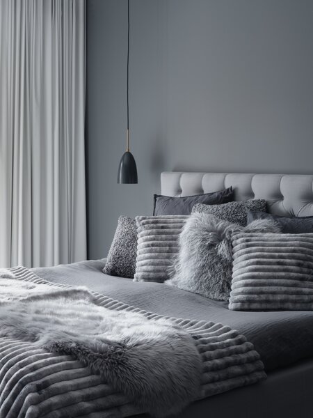 Skinnwille Home Collection Dlouhosrstá australská kožešina Gently, světle šedá, 95-100 cm