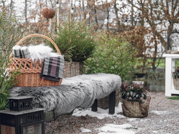 Skinnwille Home Collection Dlouhosrstá australská kožešina Gently, světle šedá, 95-100 cm