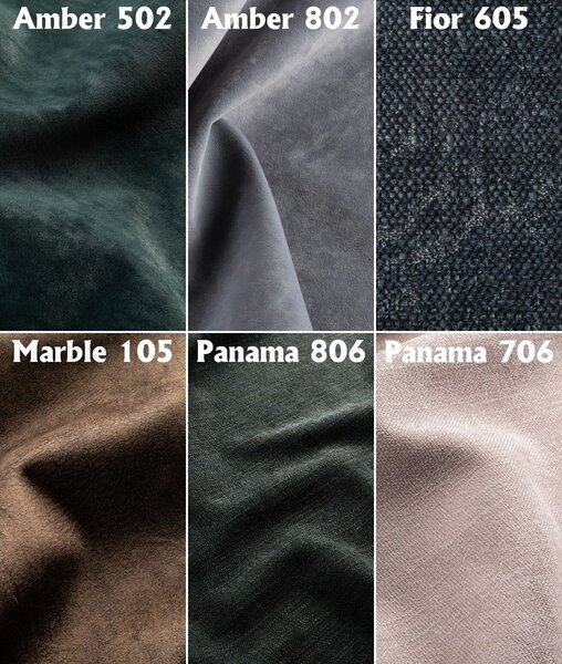 Čalouněná postel Coimbra III - zelená Matrace: pěnová, Barva potahu: Amber 502, Čelo postele: po levé straně