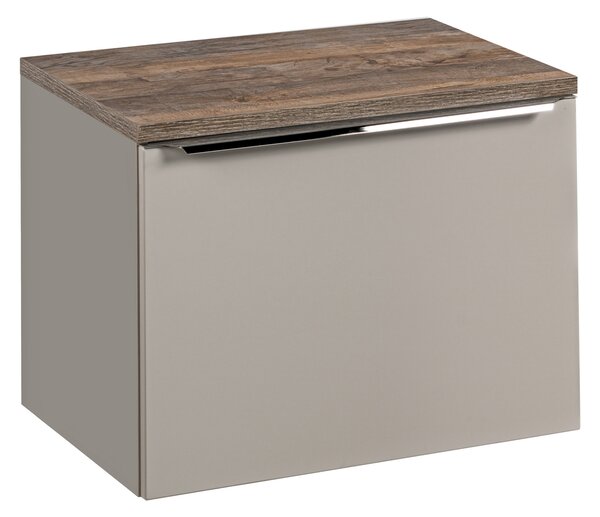 Comad Koupelnová skříňka pod deskové umyvadlo Santa Fe Taupe 60 šedá/dub vintage