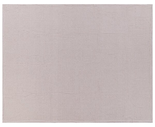 Přikrývka na postel CHAGYL Bavlna 150 x 200 cm Pastelově růžová