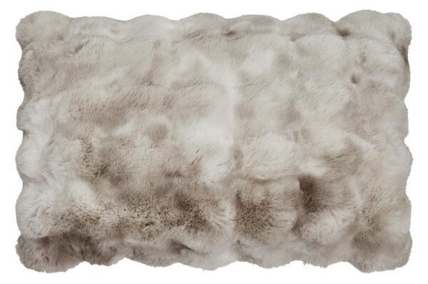 Skinnwille Home Collection Polštář Misty Sand, umělá kožešina, 60x40 cm