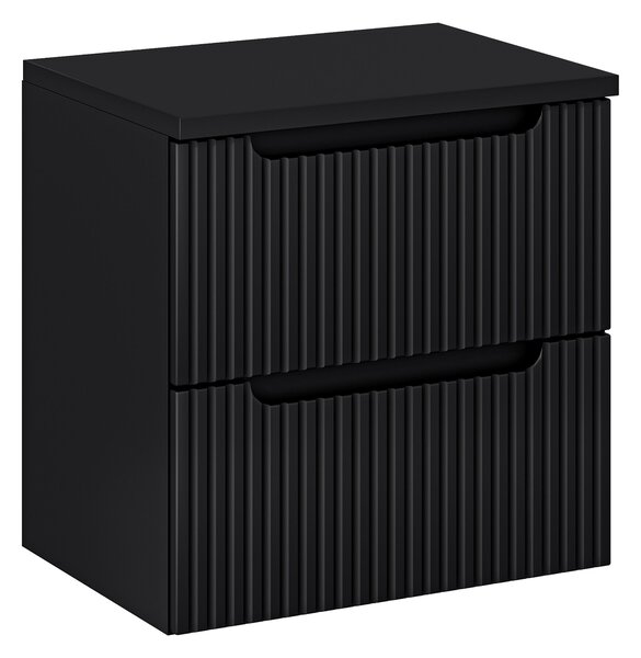 Comad Koupelnová skříňka pod deskové umyvadlo Nova Black 60 černá matná