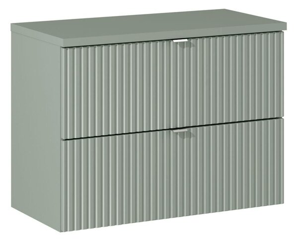 Comad Koupelnová skříňka pod deskové umyvadlo Line Reed Green 80 rákosově zelená