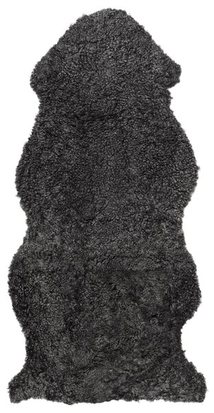 Skinnwille Home Collection Kudrnatá australská kožešina Curly, tmavě šedá, 135x60 cm