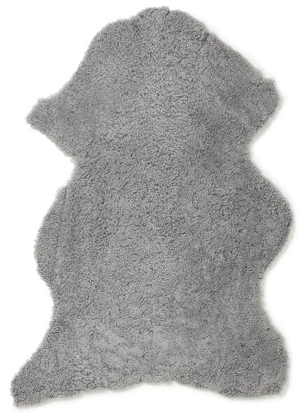 Skinnwille Home Collection Kudrnatá australská kožešina Curly, šedá Gotland, 95x60 cm