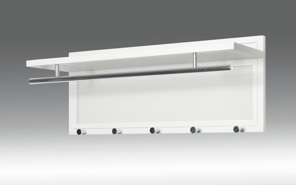ŠATNÍ PANEL, bílá, 75/30/26 cm - Šatní panely, Online Only