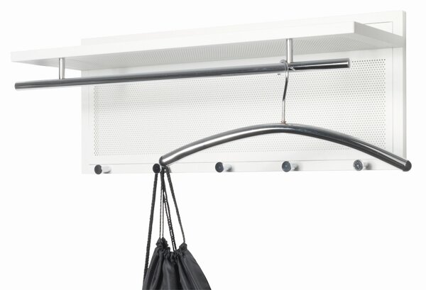 ŠATNÍ PANEL, bílá, 75/30/26 cm - Šatní panely, Online Only