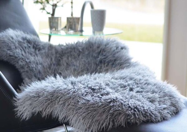Skinnwille Home Collection Frizzy australská kožešina, šedá