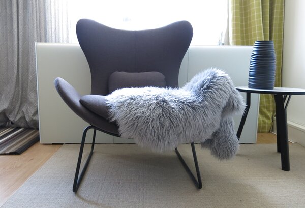 Skinnwille Home Collection Frizzy australská kožešina, šedá