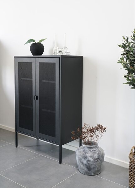 Skříňka Melsalia (černá). Akce -20%