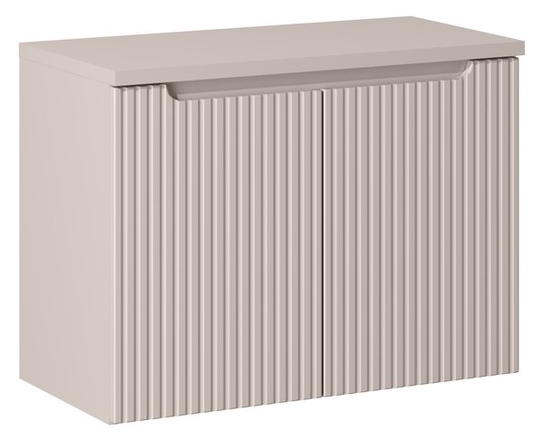 Comad Koupelnová skříňka pod deskové umyvadlo Nova Cashmere 80 kašmír mat (2 dvířka)