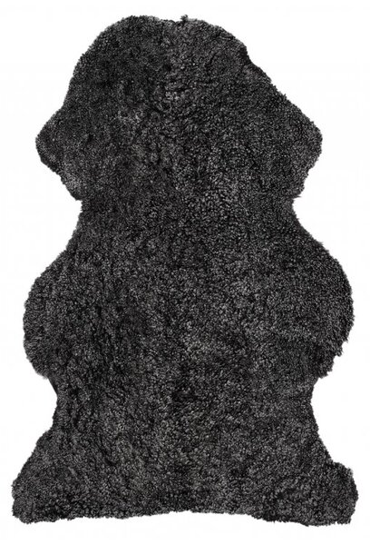 Skinnwille Home Collection Kudrnatá australská kožešina Curly, tmavě šedá, 95x60 cm